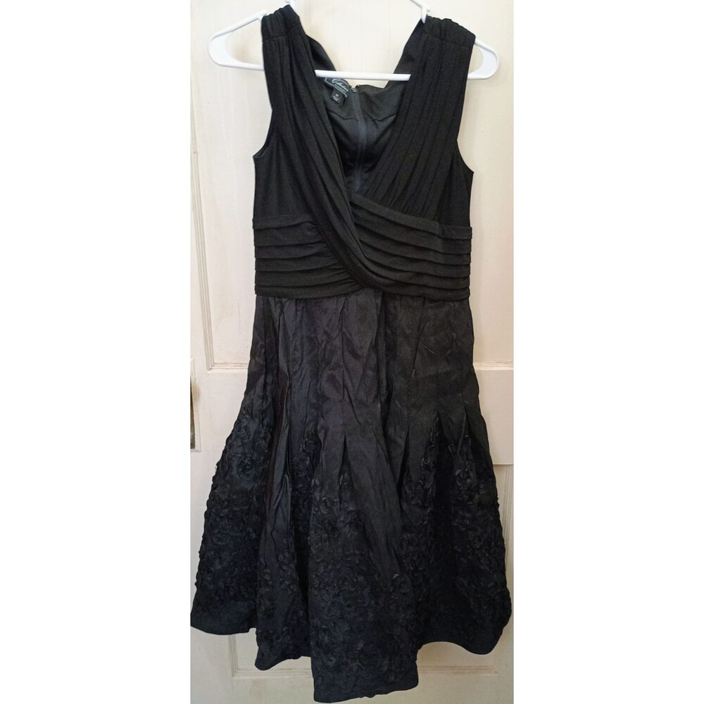 Women’s Collections Dressbarn Black Fit & Flare Cocktail Dress Size 10